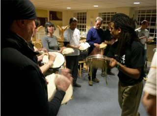 Group pandeiro workshop