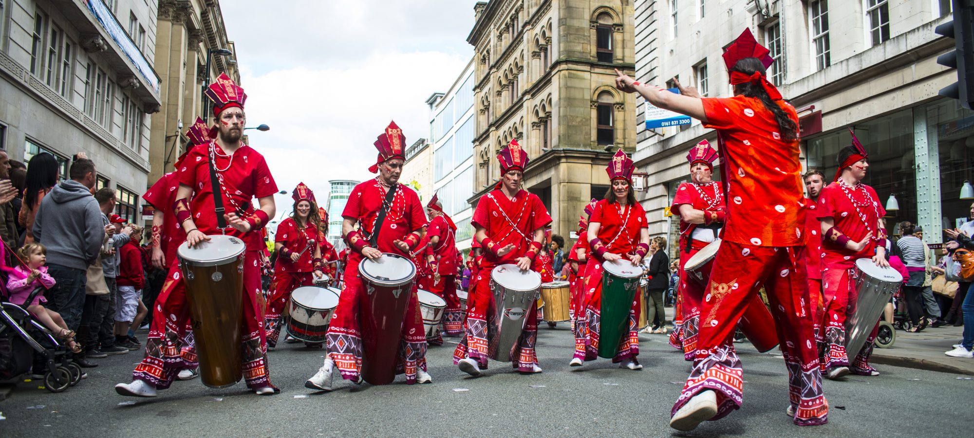 Journey of the Orixas street performance