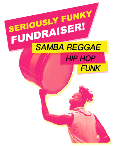 Seriously Funky Fundraiser Logo